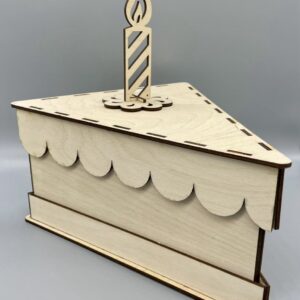 🎂 Geschenkbox „Kuchenstück“ – die süßeste Art zu schenken!